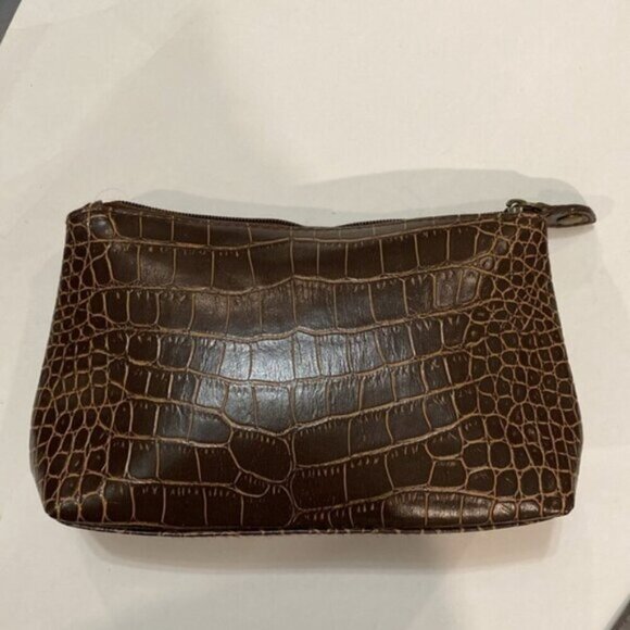 Maggie B brown and black make up bag case - Picture 13 of 15